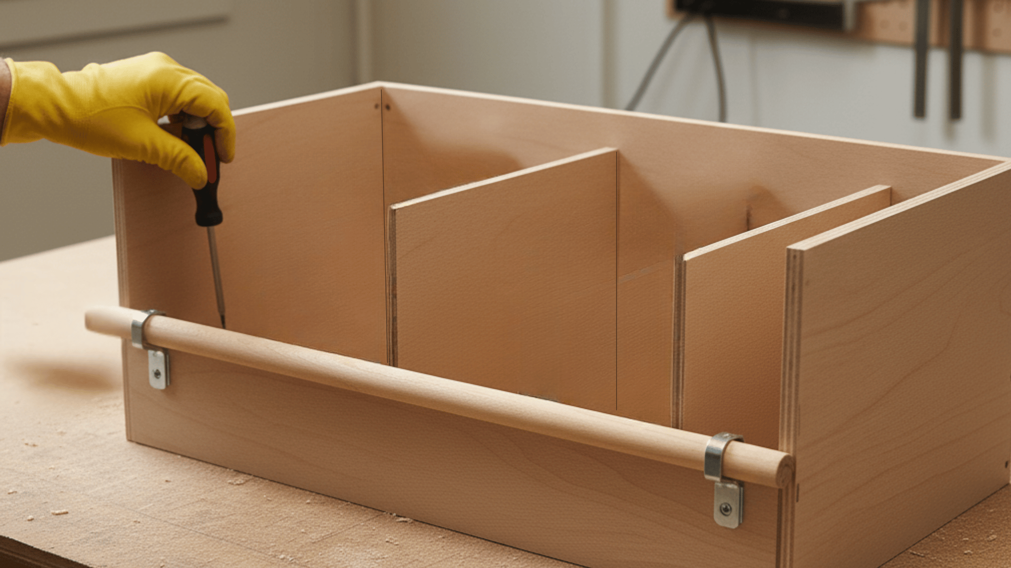 add the front lip and roost bar