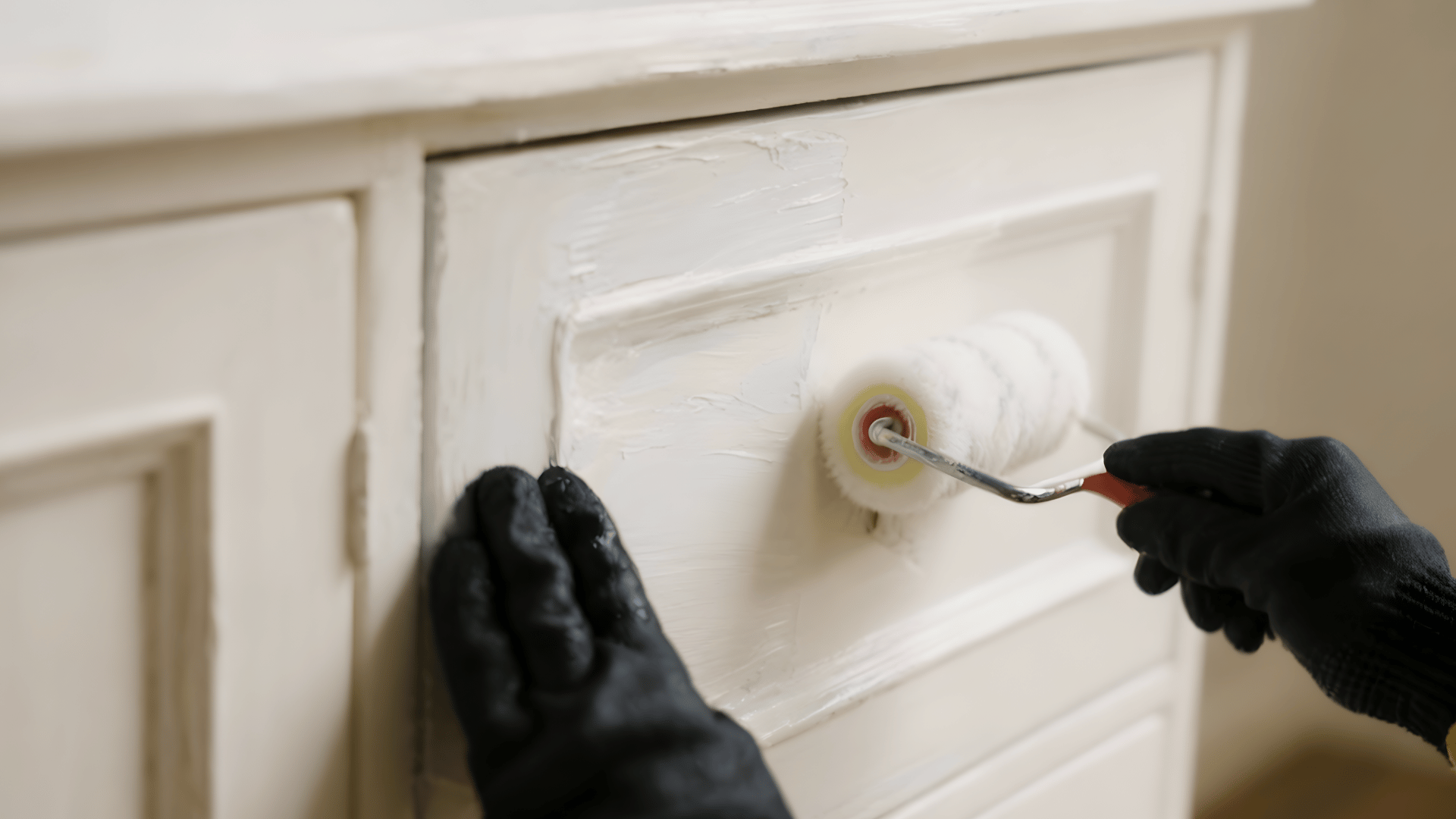 apply first paint coat