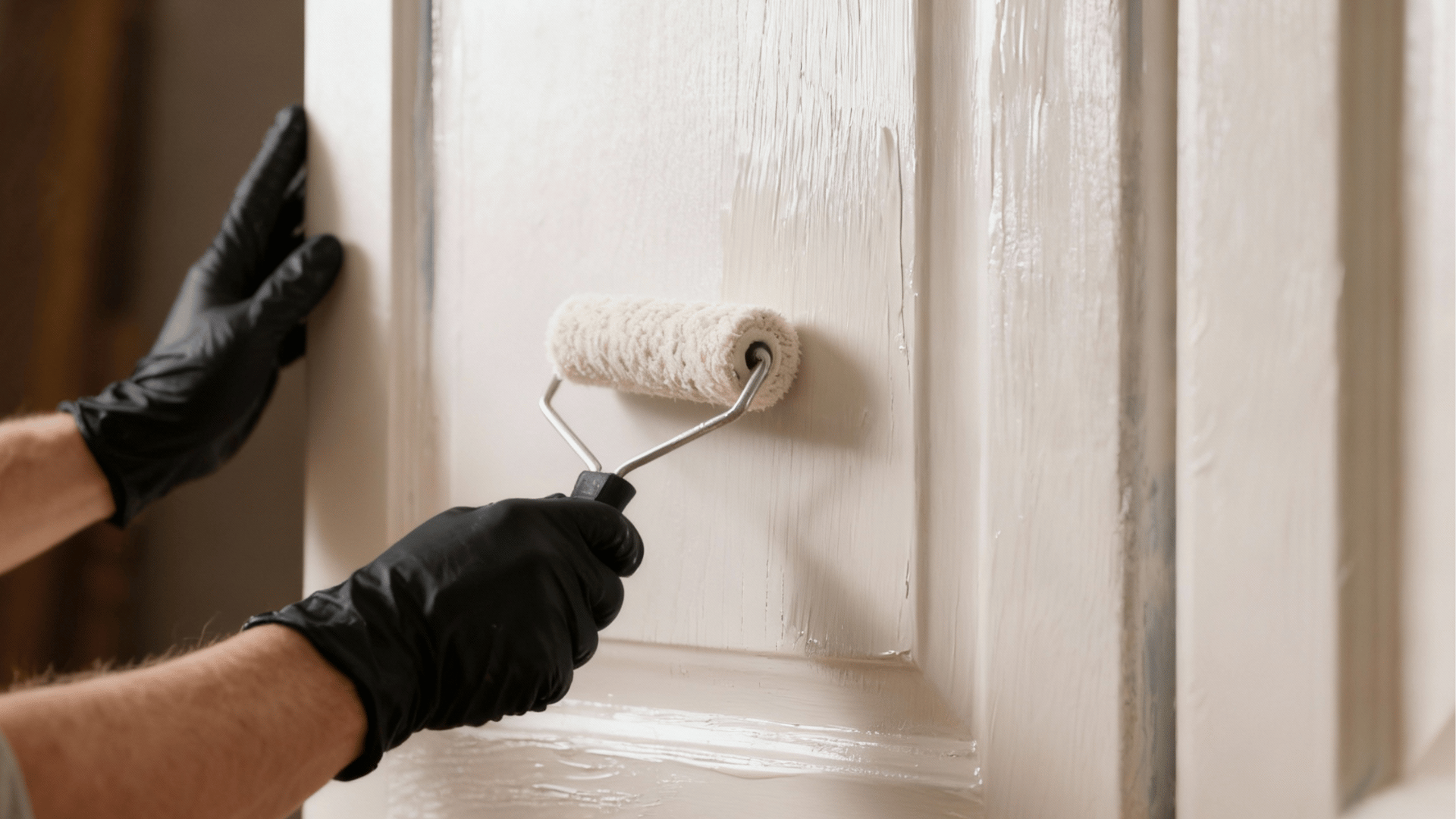 apply second paint coat