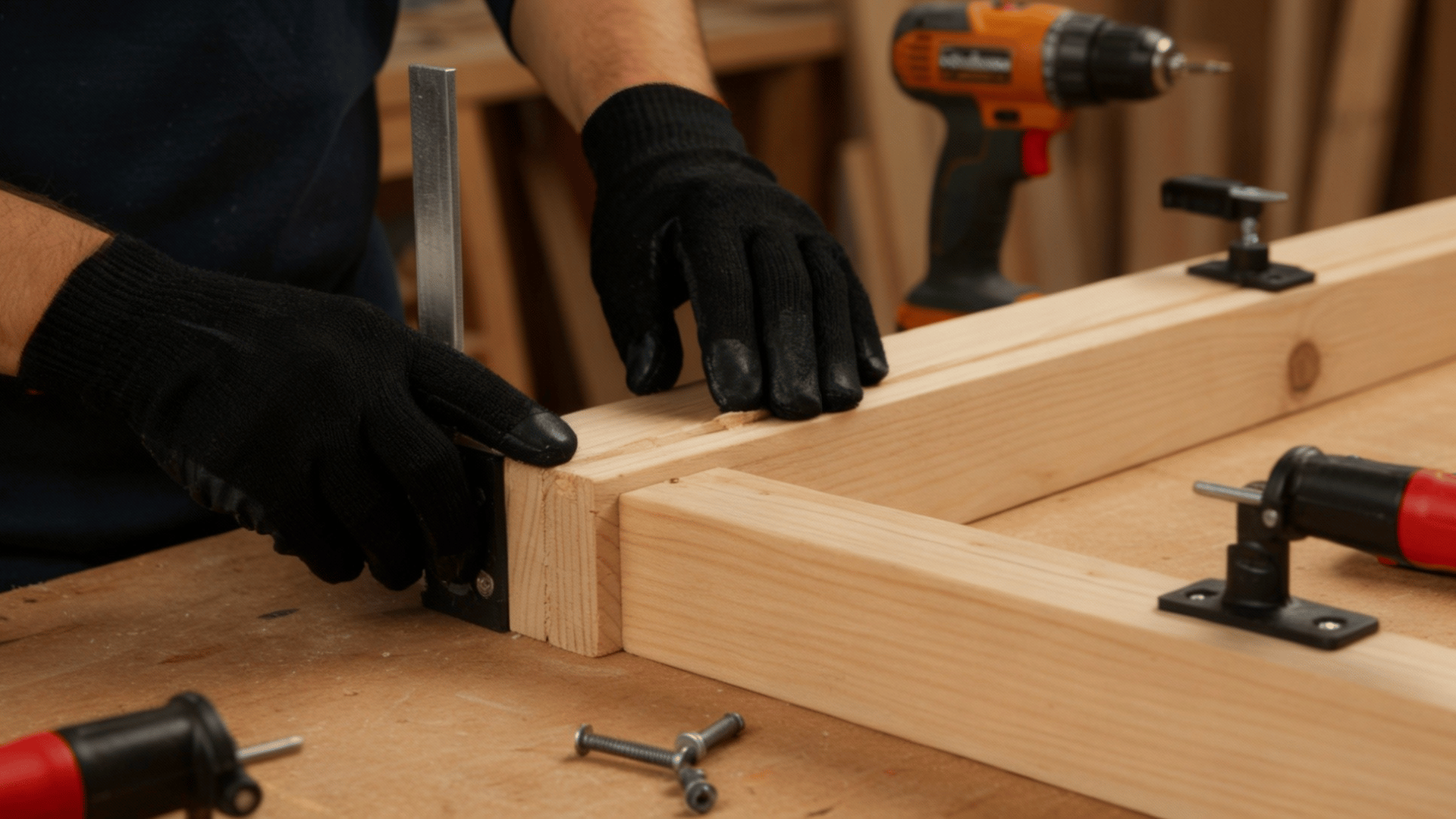 assemble secure frame