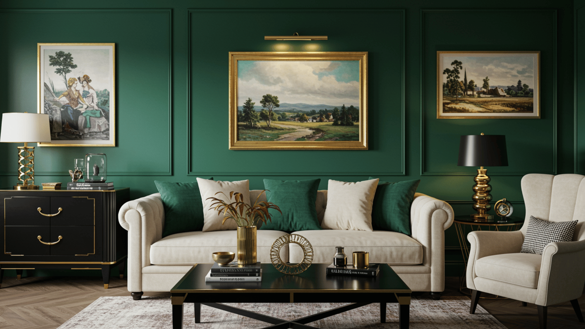 bold accent wall color