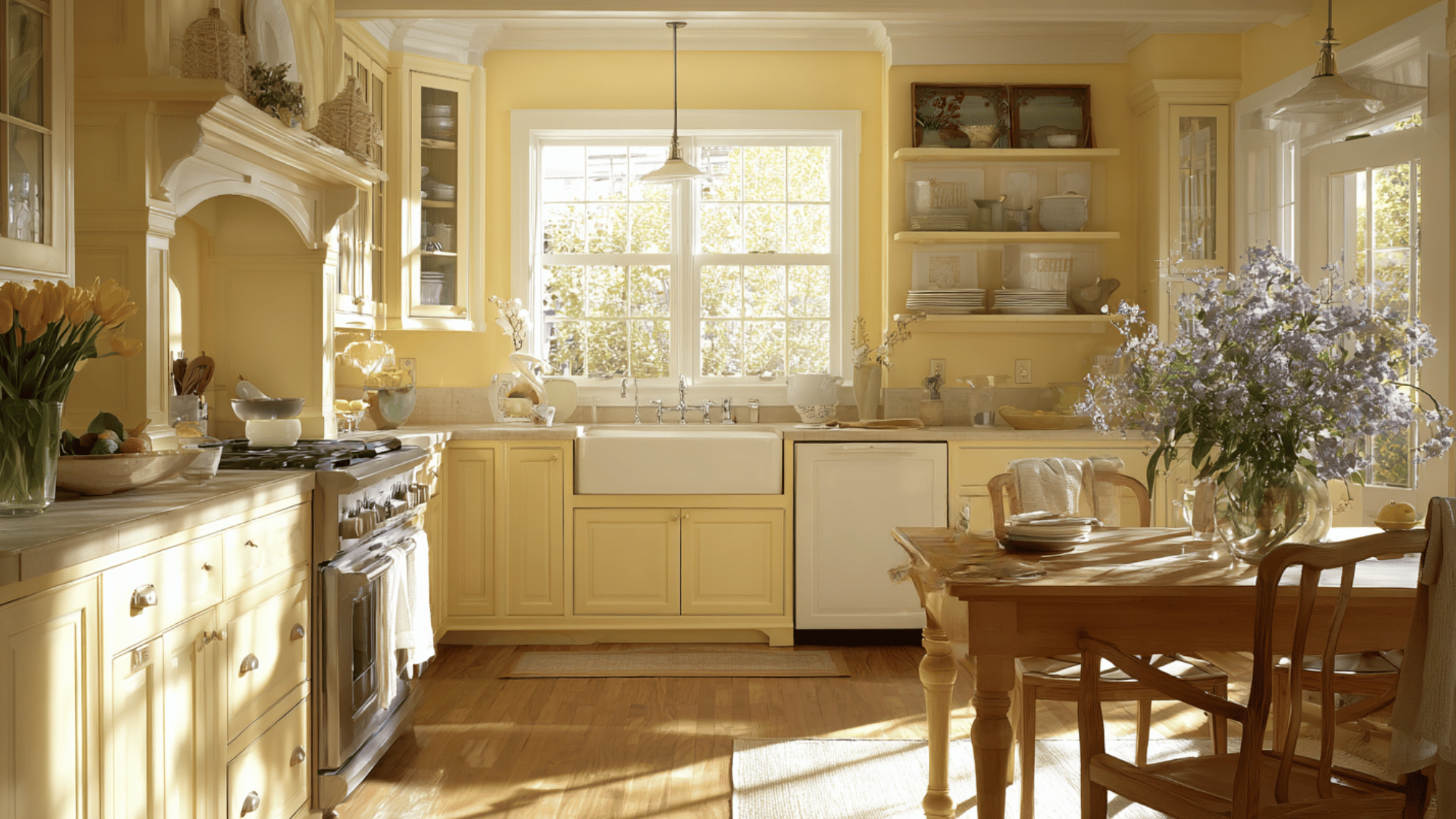 butter yellow touches