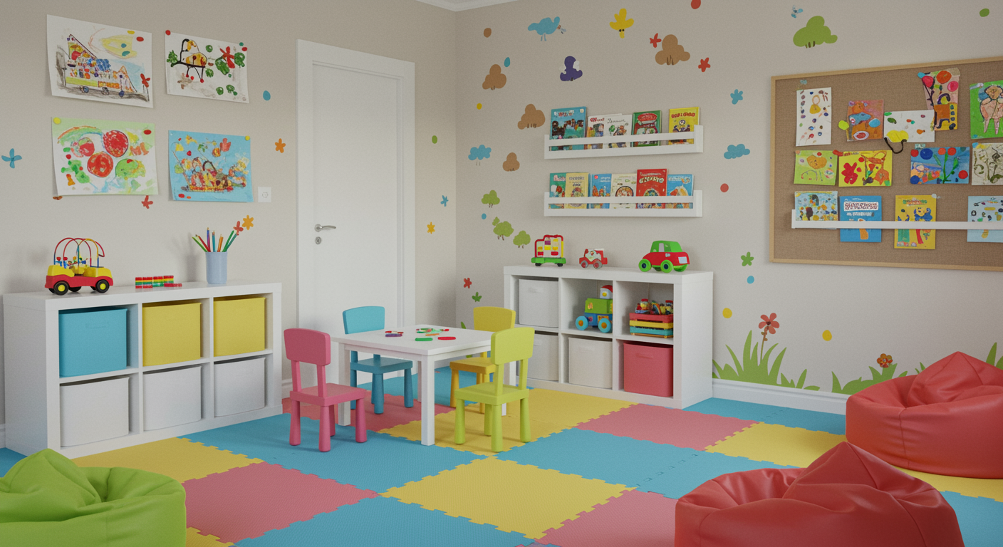 childrens playroom