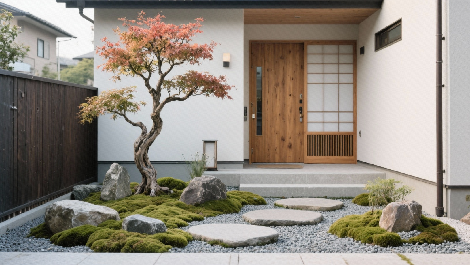 compact entry gardens