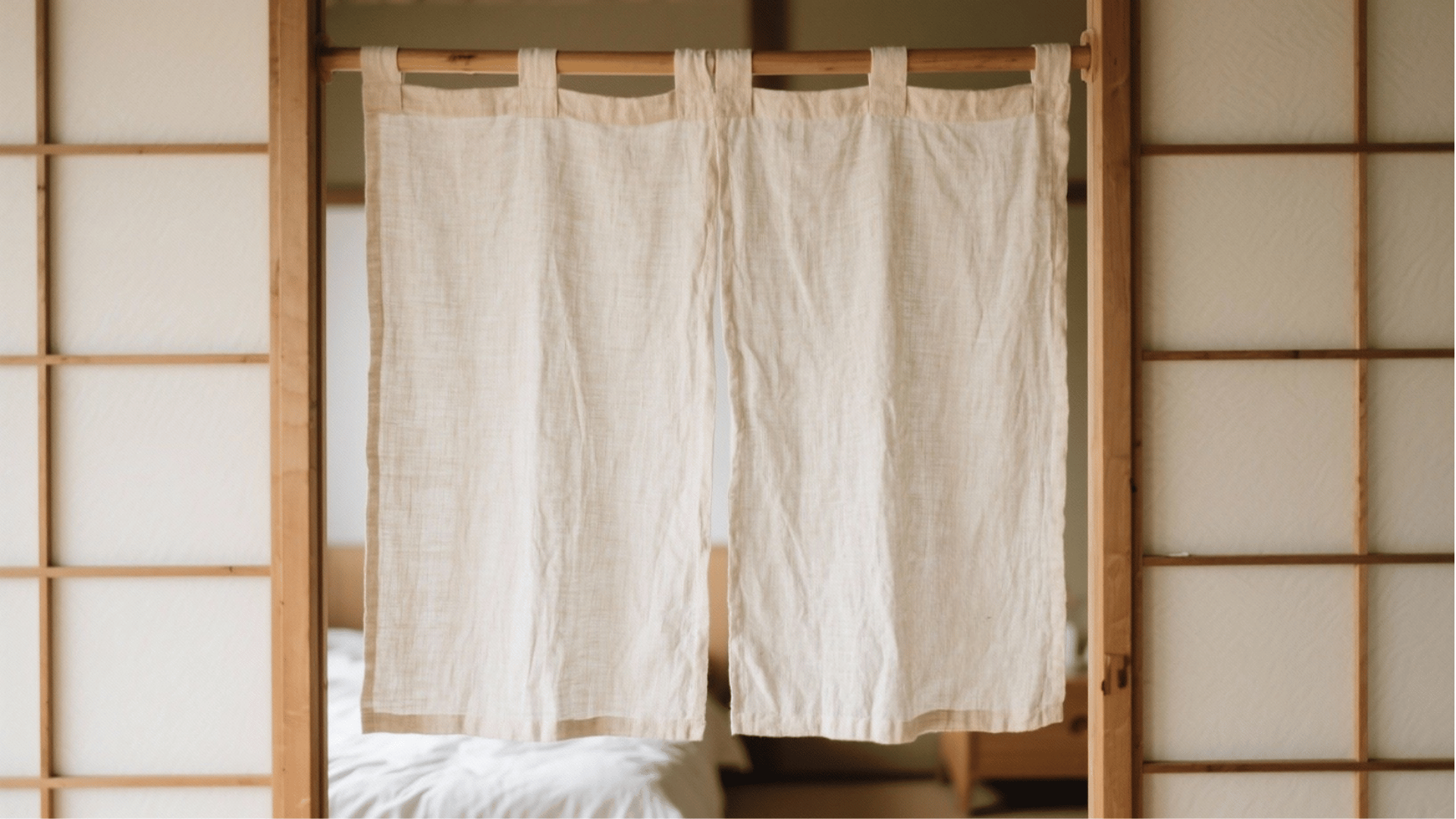 cotton noren doorway curtain