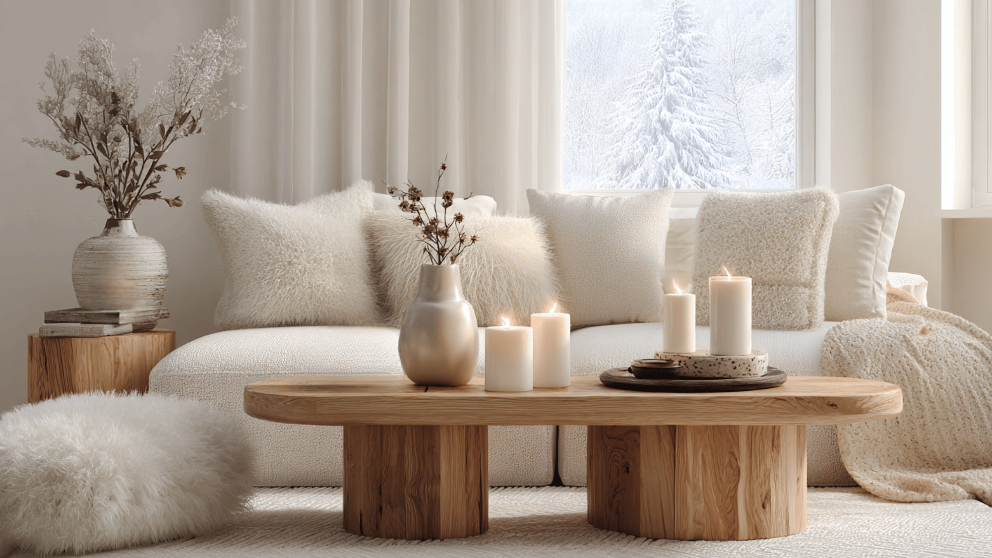 decorate with white accents