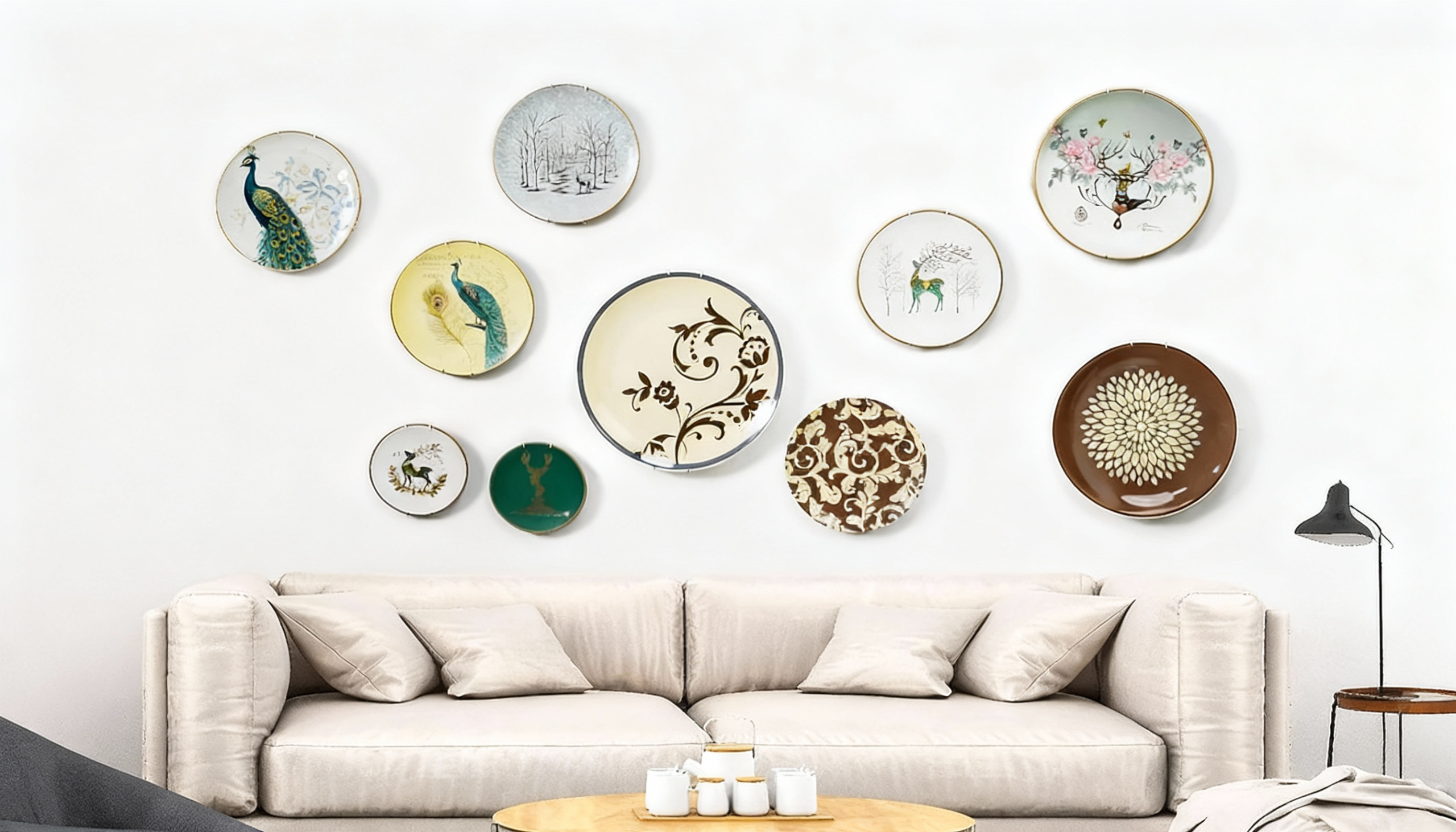 decorative plate wall display