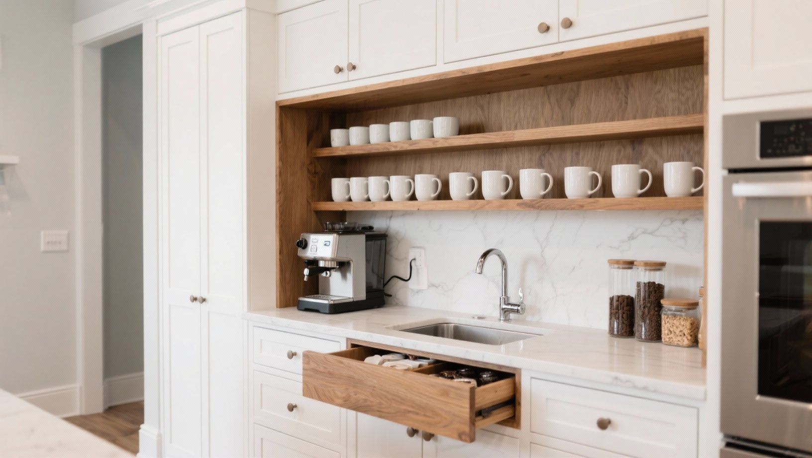 dedicated coffee stations