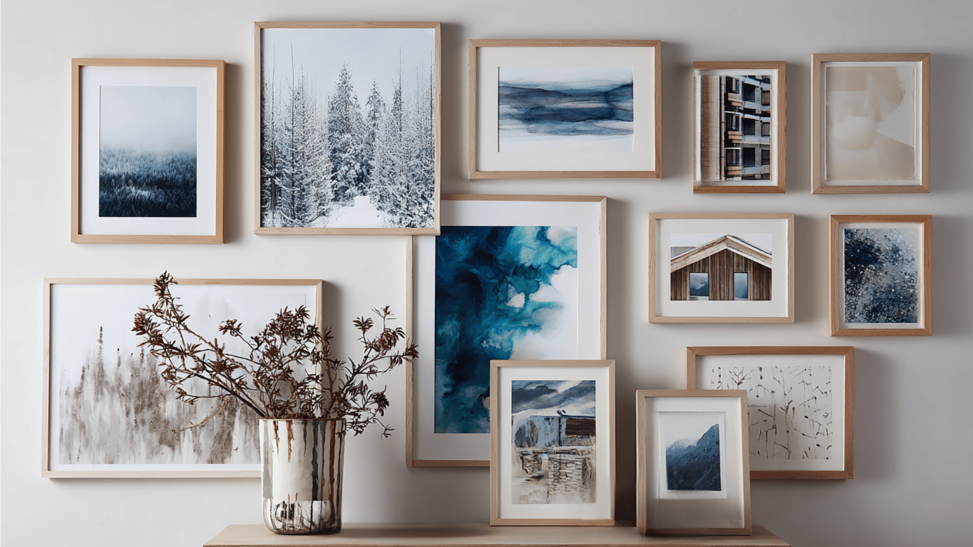 display winter artwork