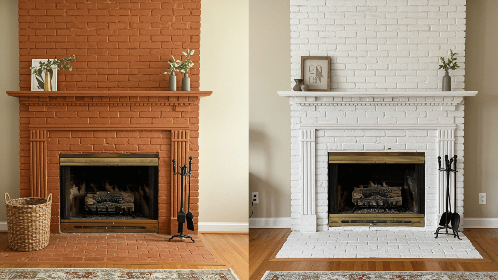 distressed white farmhouse