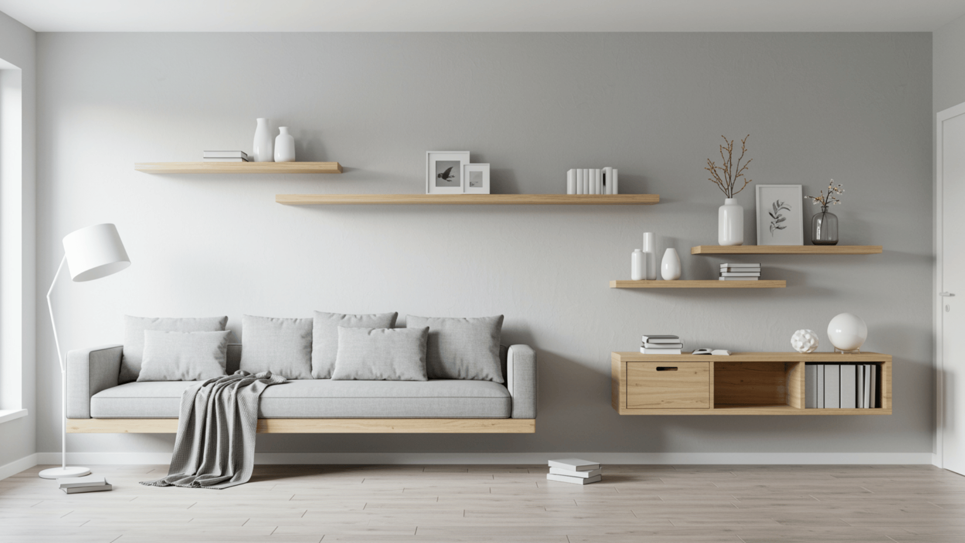 floating furniture illusion