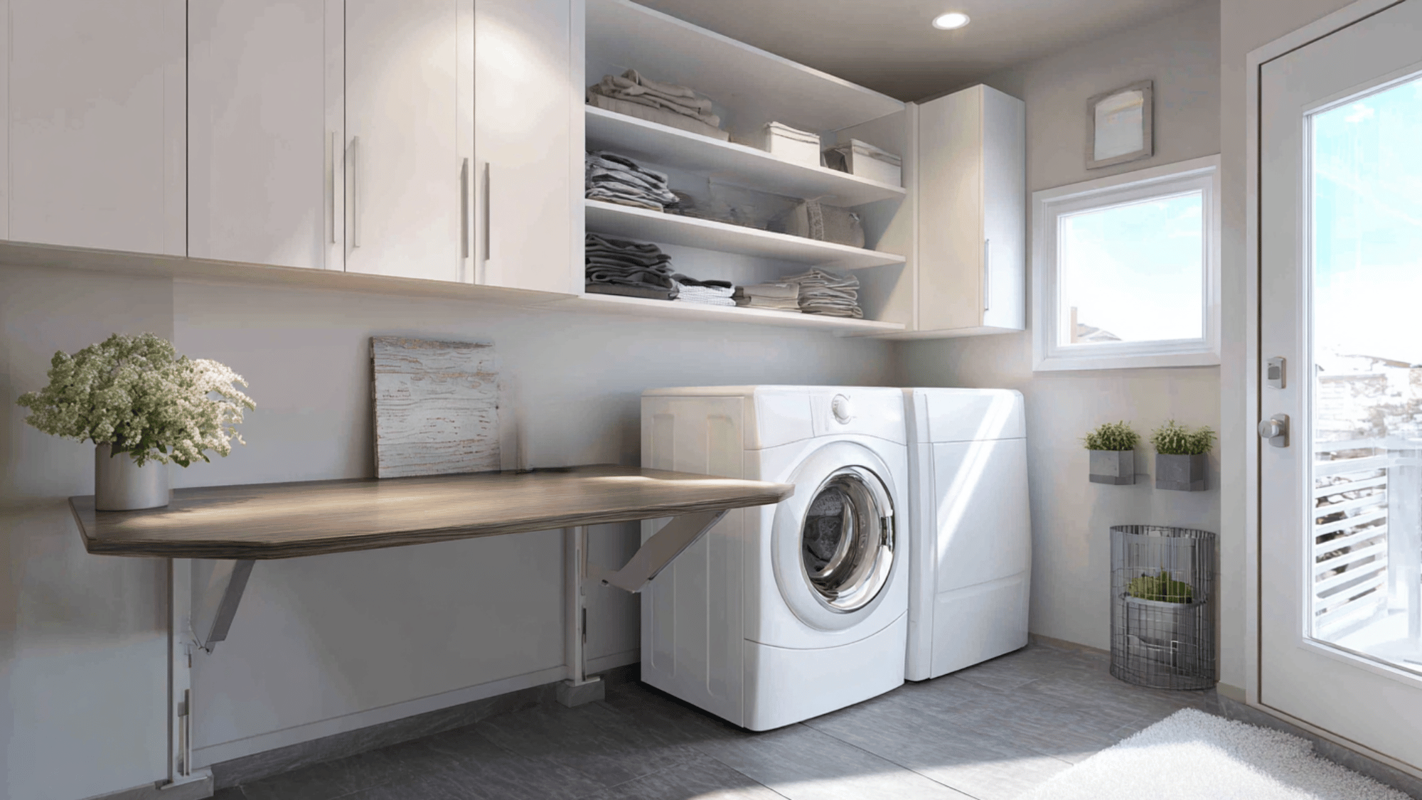 fold down work table