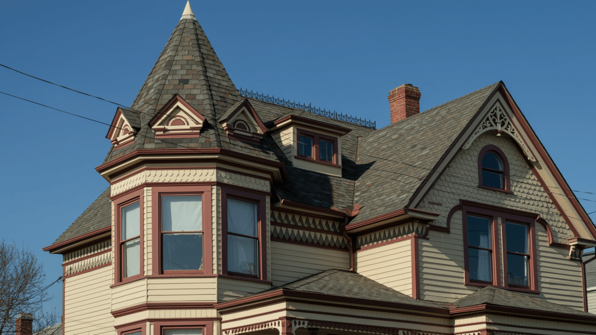 geometric gable treatments