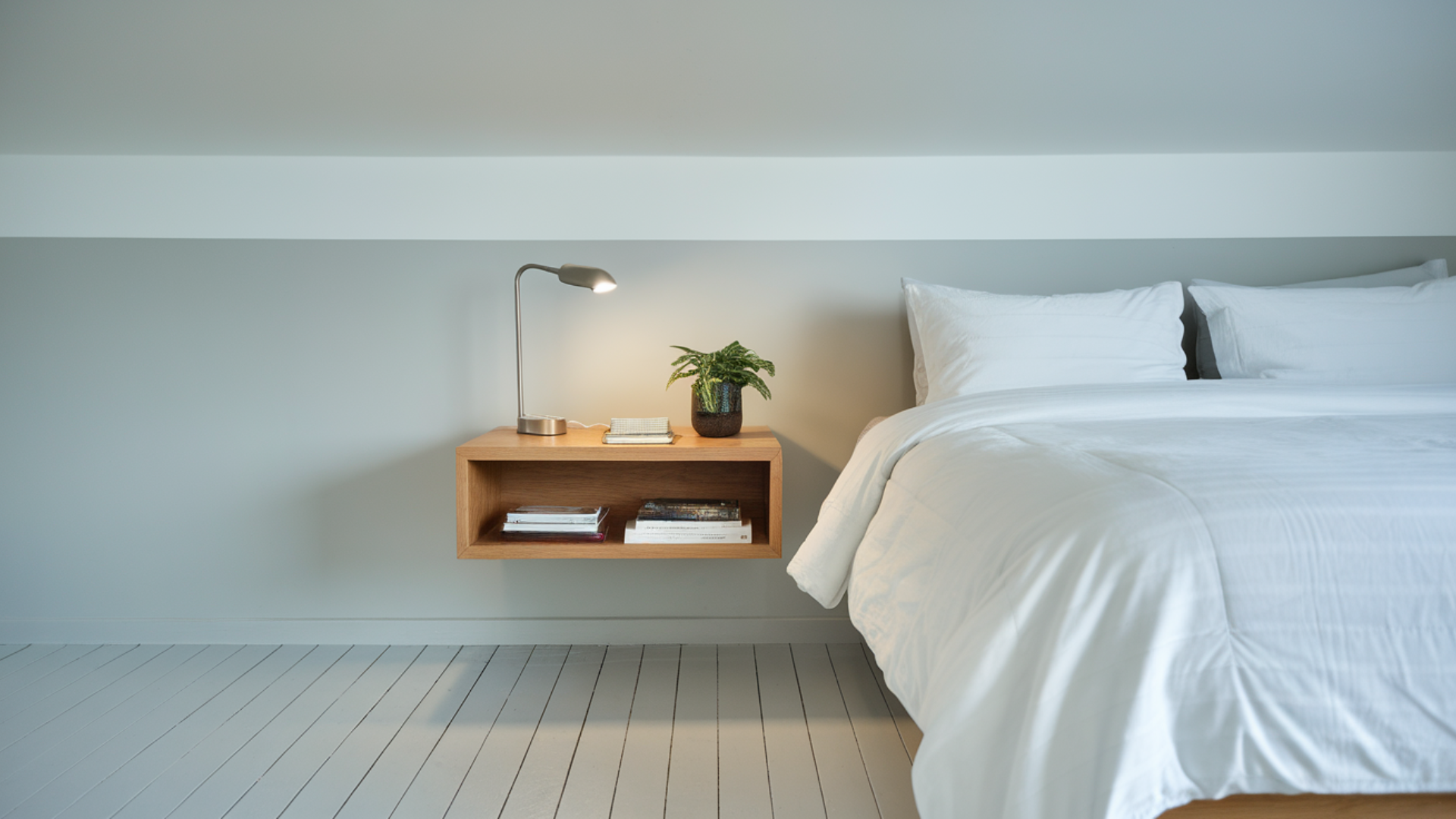 hang floating nightstands