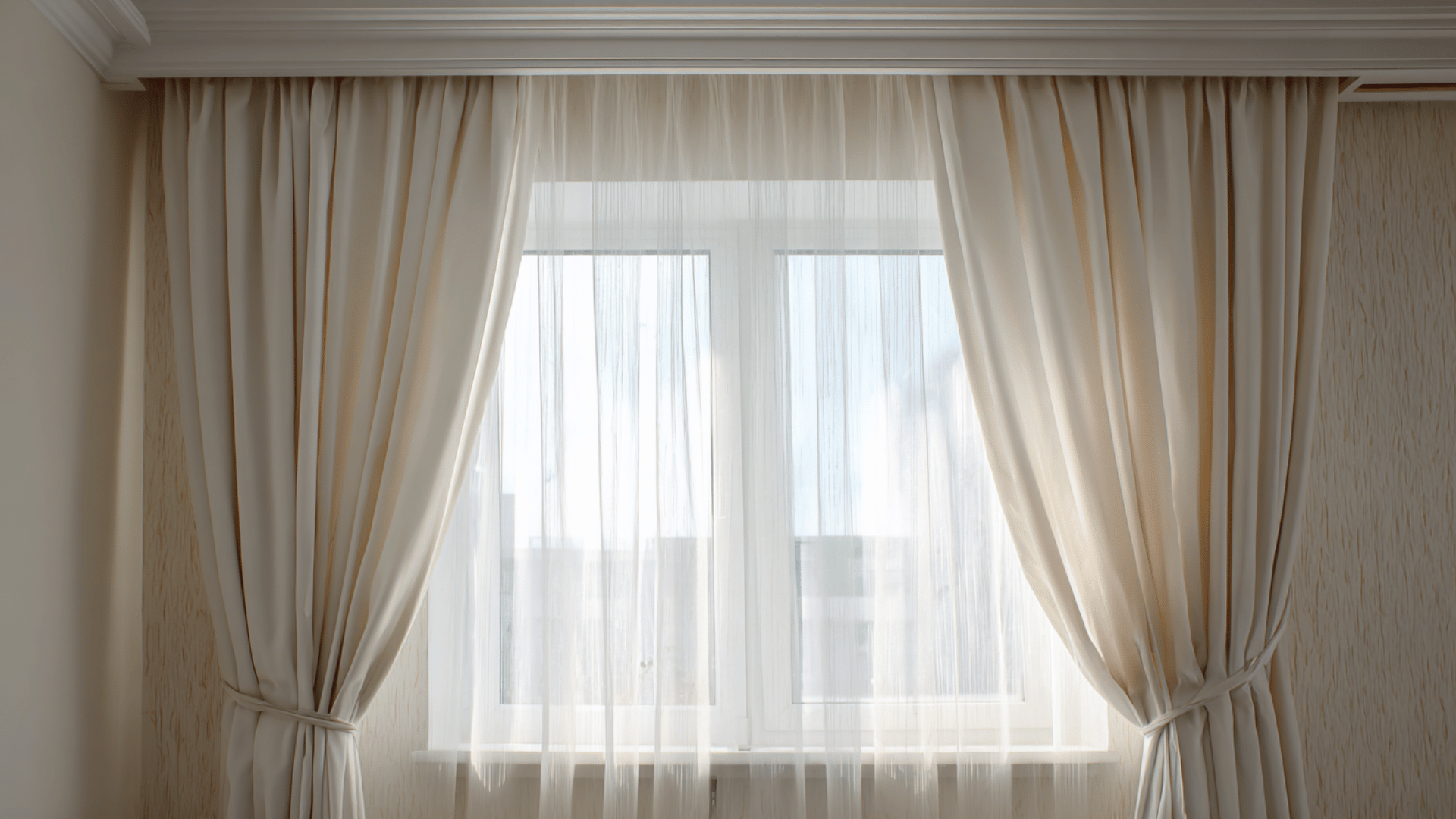 how high to hang curtains