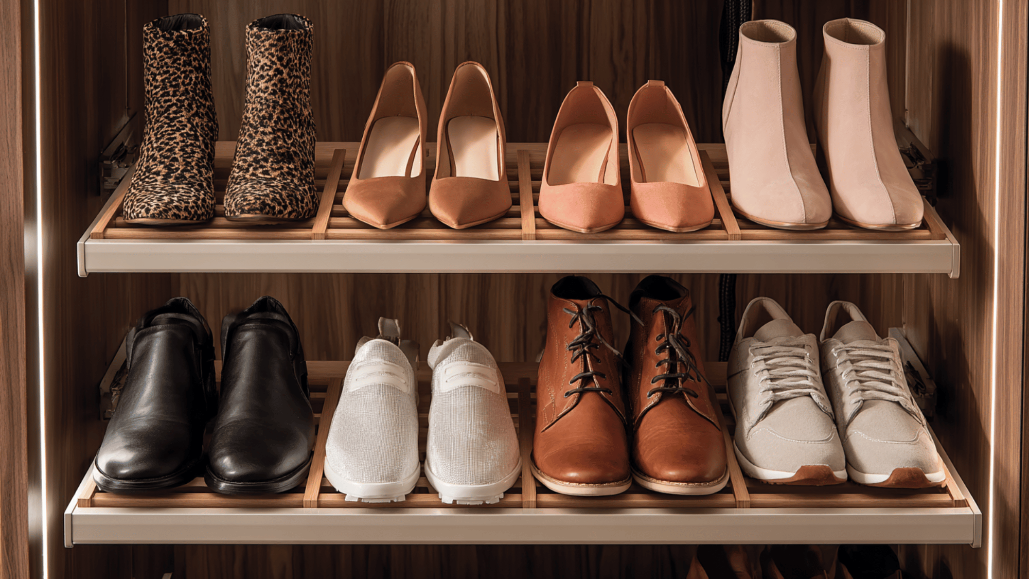 install pull out shoe racks