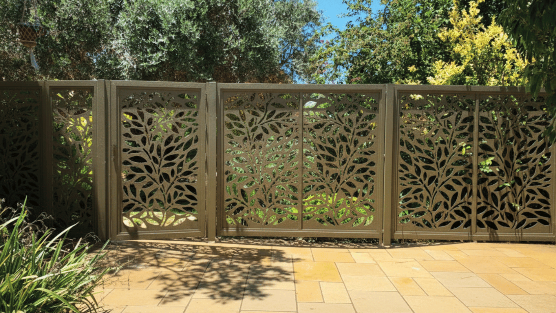 laser cut metal panels