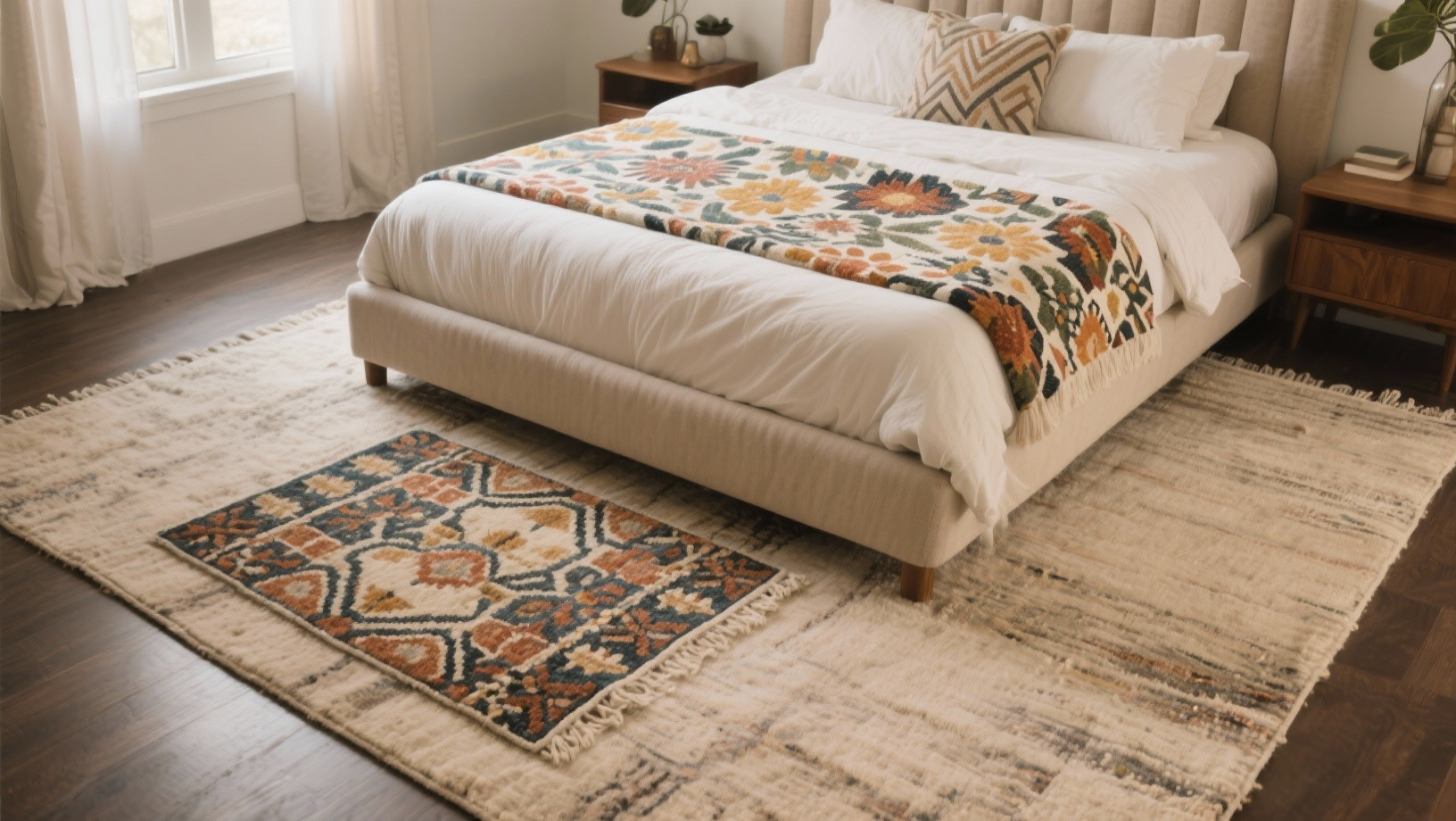 layered rug approach