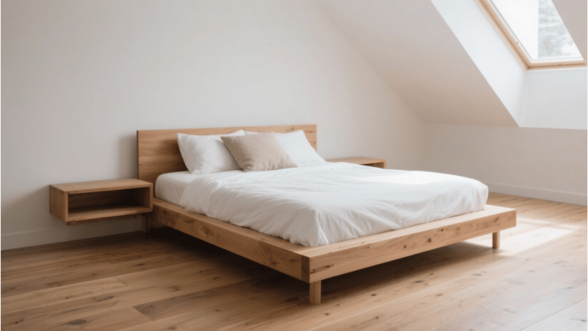 low platform bed frame