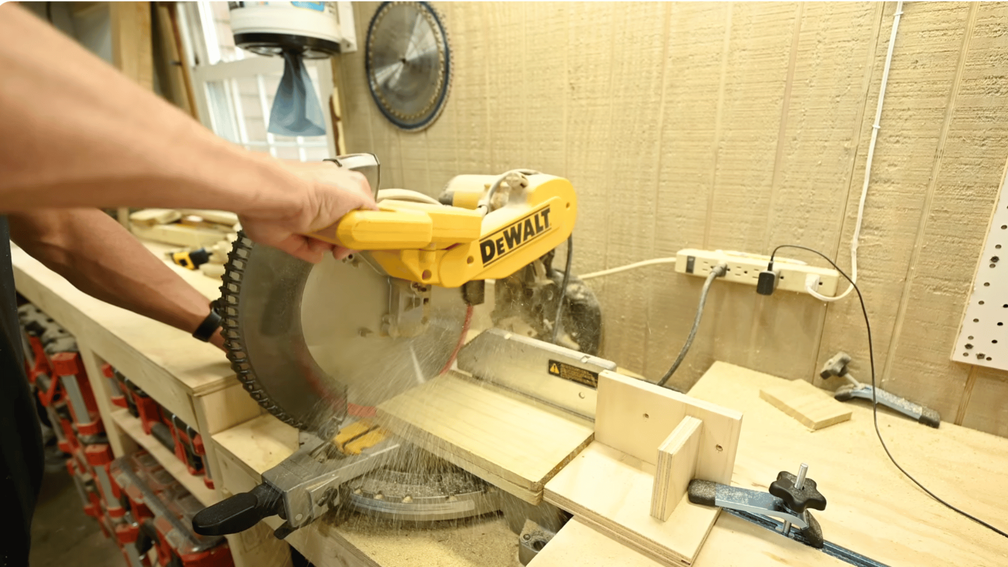 measure and cut the  fence pickets