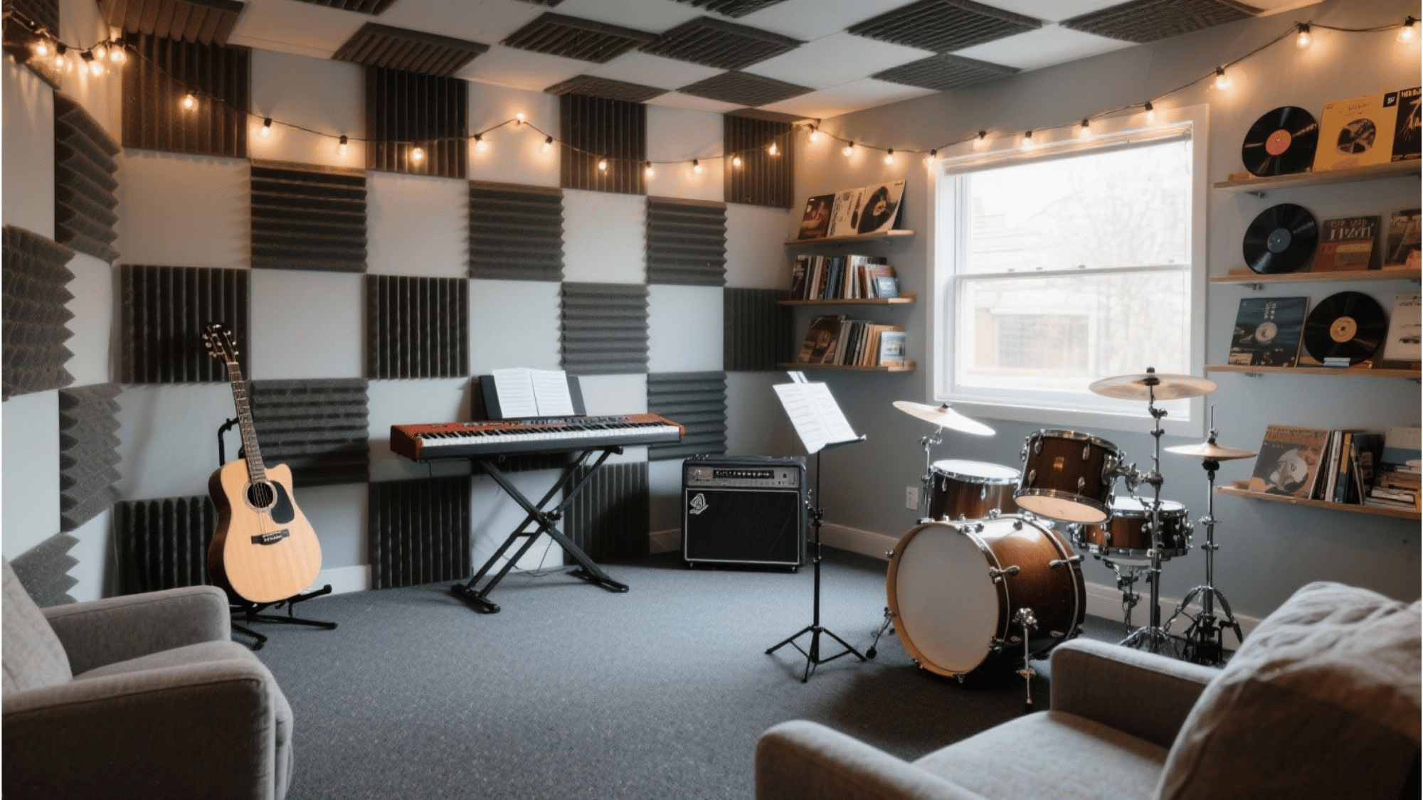 music practice room