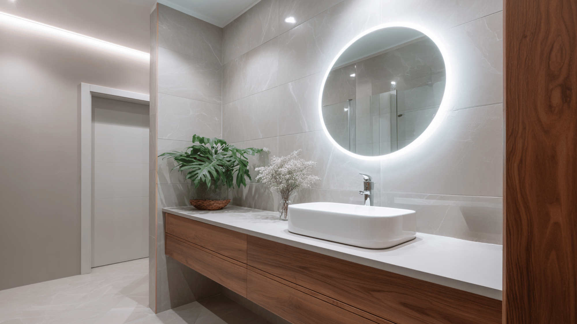 repaint walls with moisture resistant paint