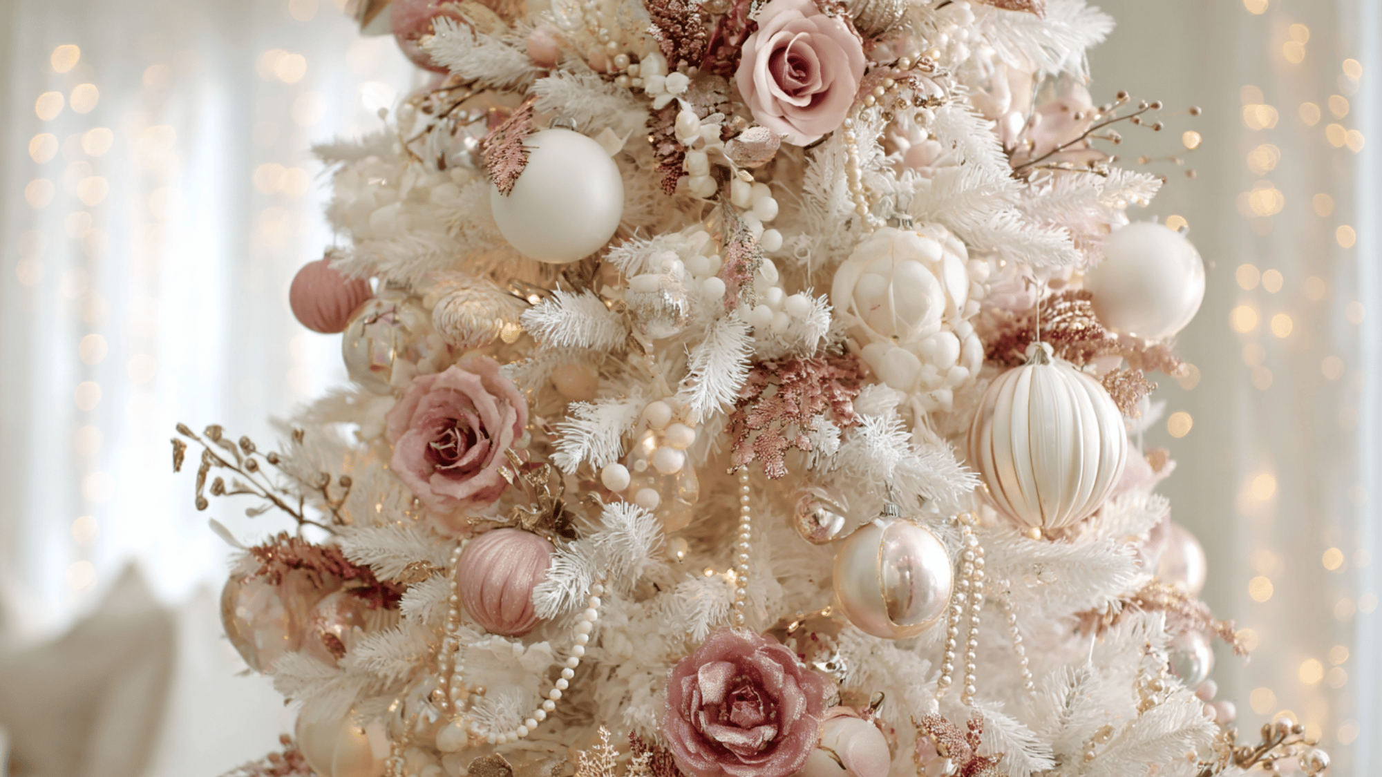 rose and cream tree