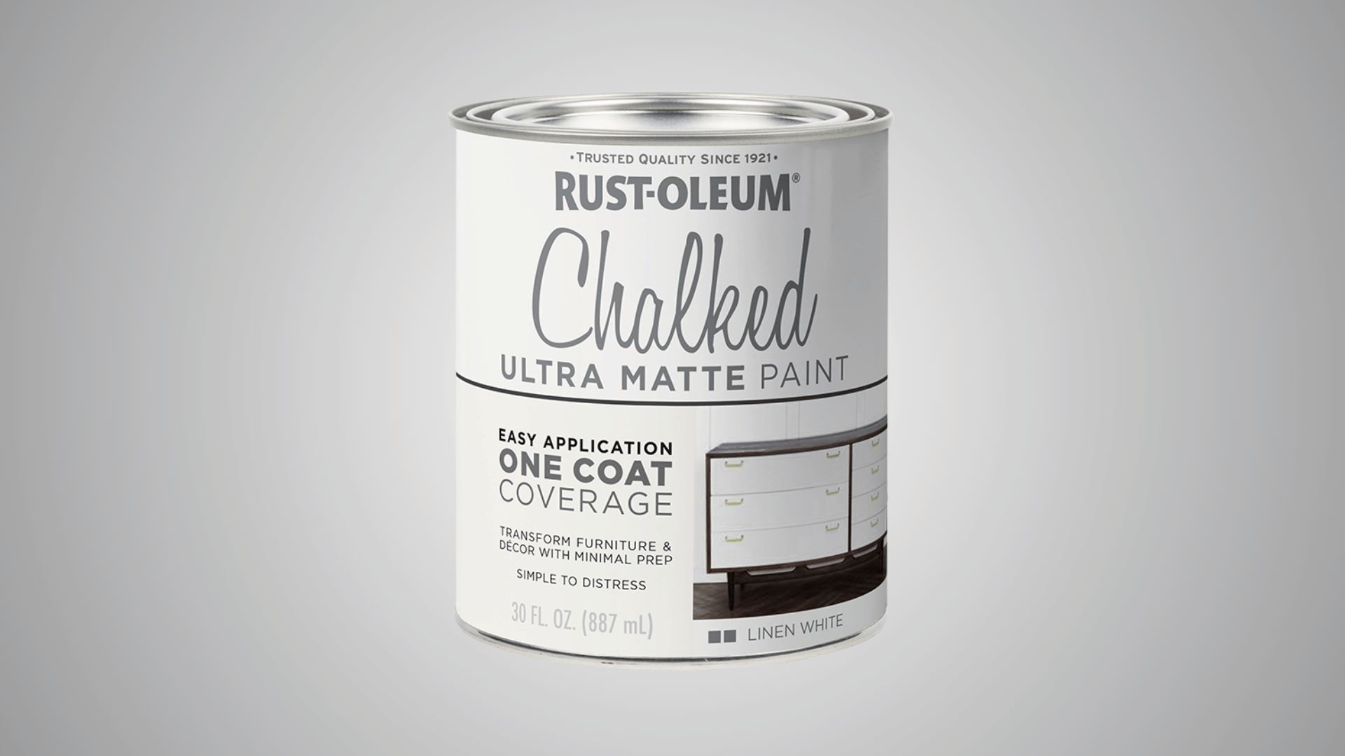 rust oleum chalked paint