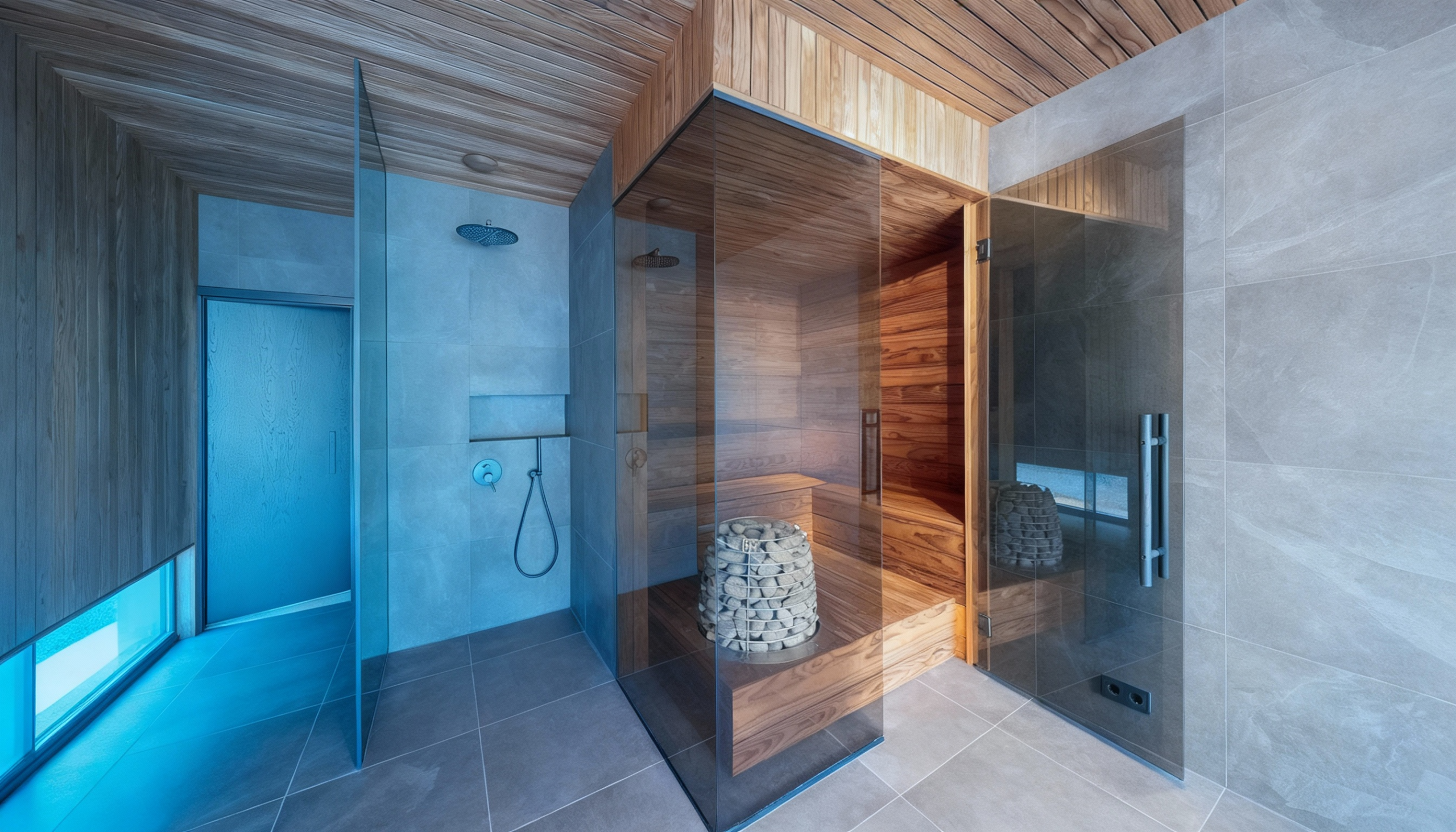 sauna or steam room