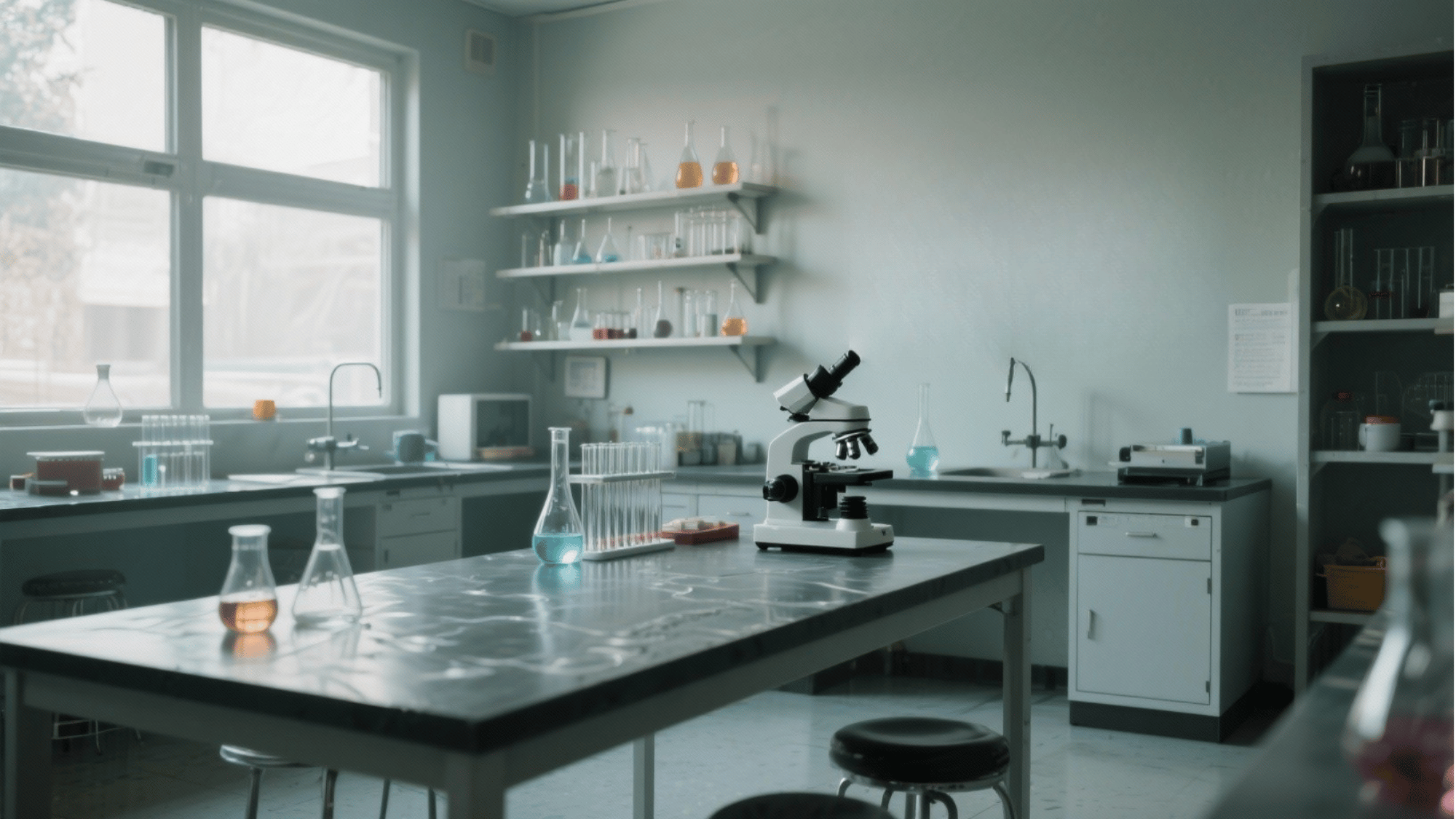 science lab and experiment room