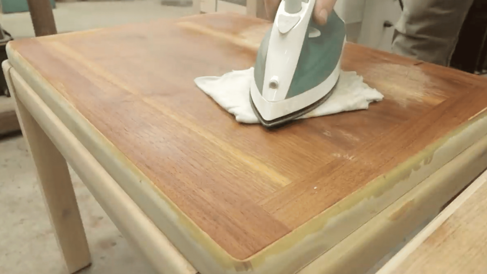 seal and topcoat the table