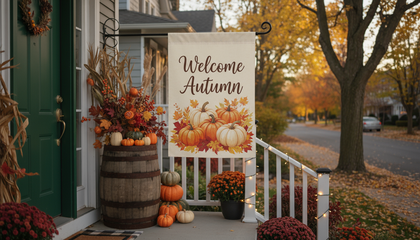 seasonal flag display