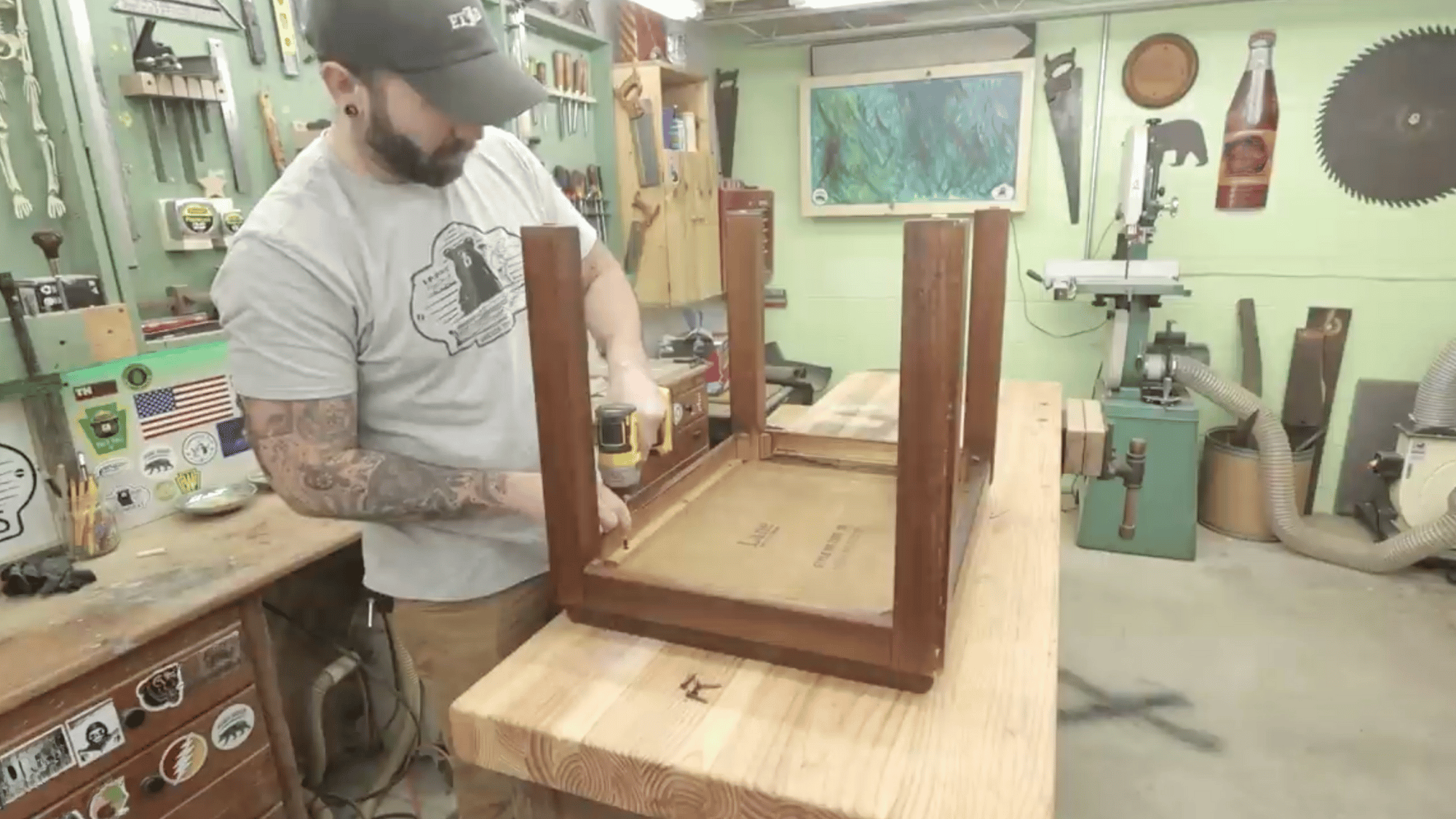 strip the old finish