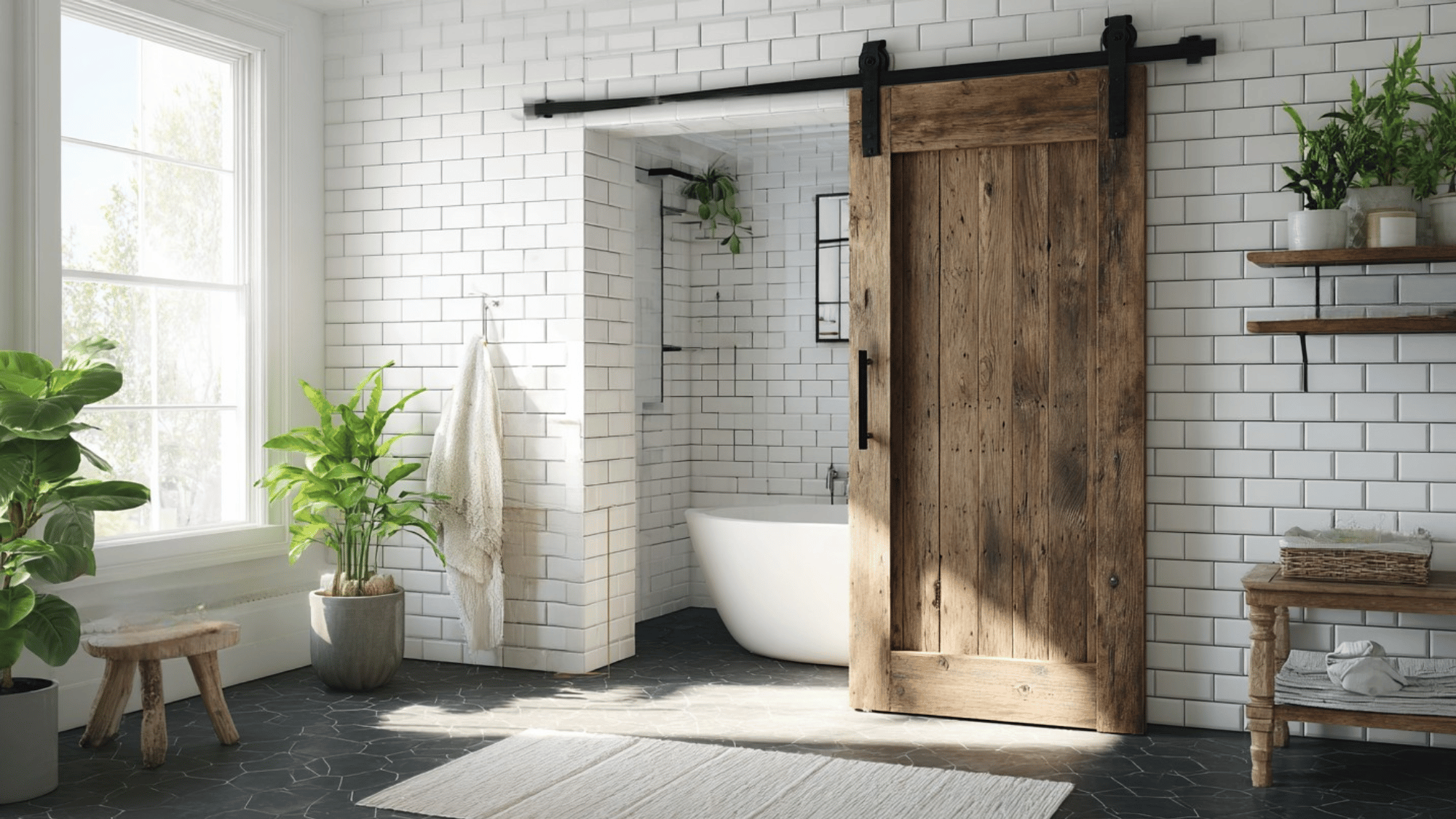 upgrade to a sliding barn door