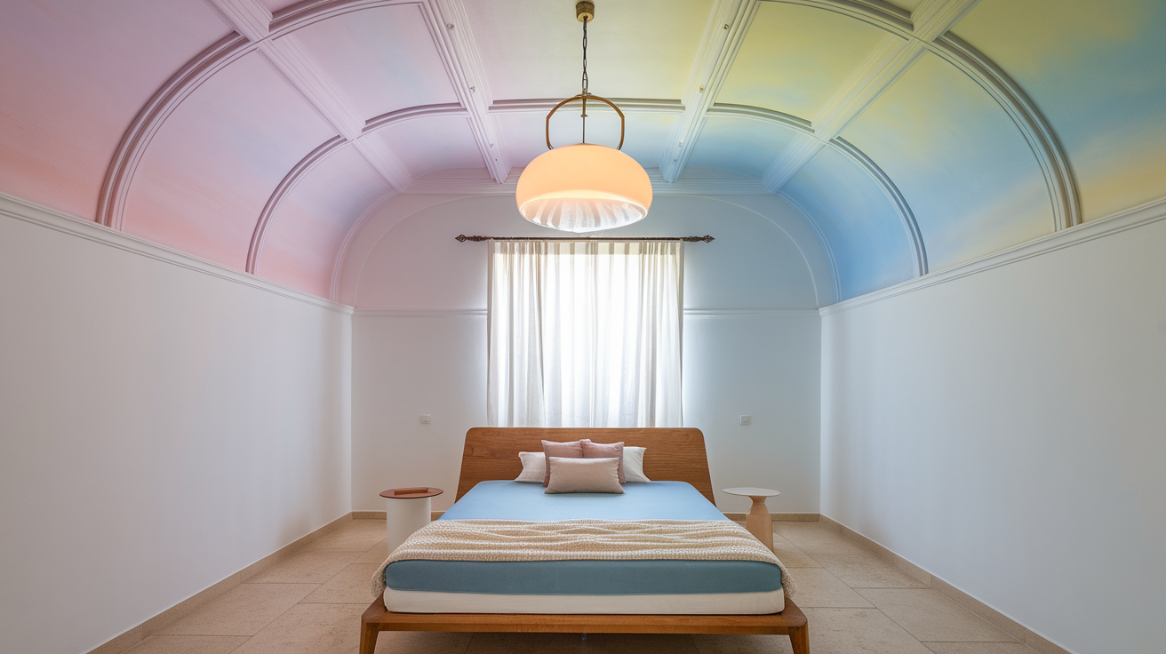 use a statement ceiling