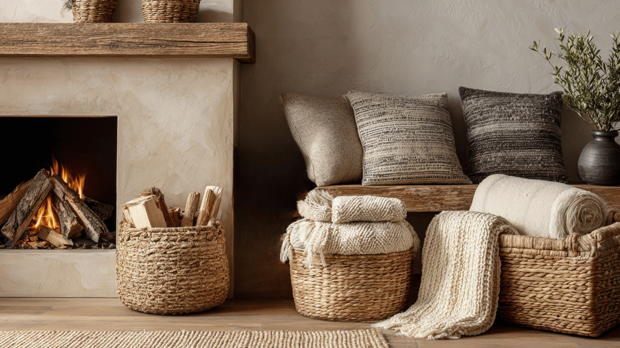 use cozy baskets