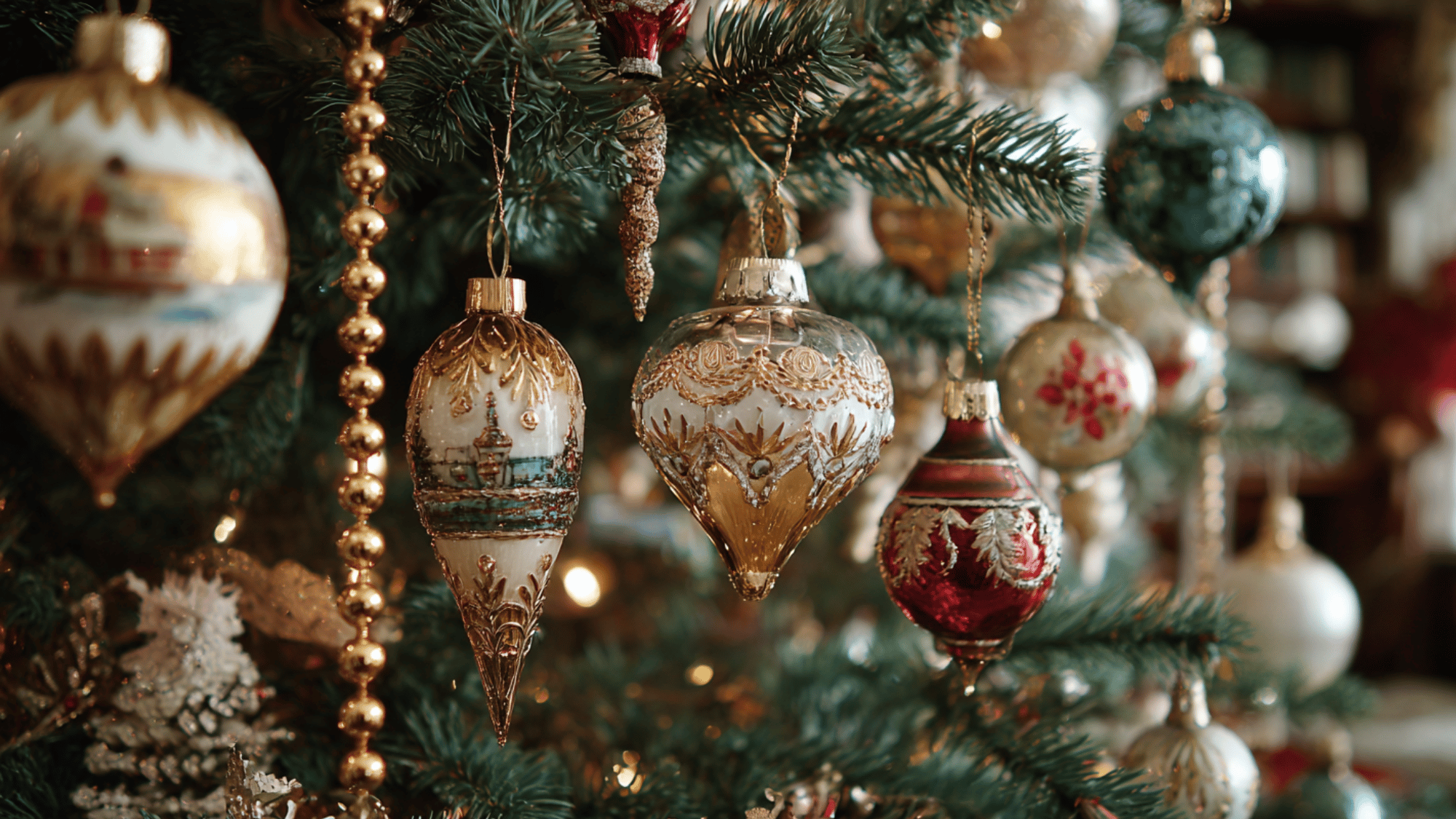vintage ornaments