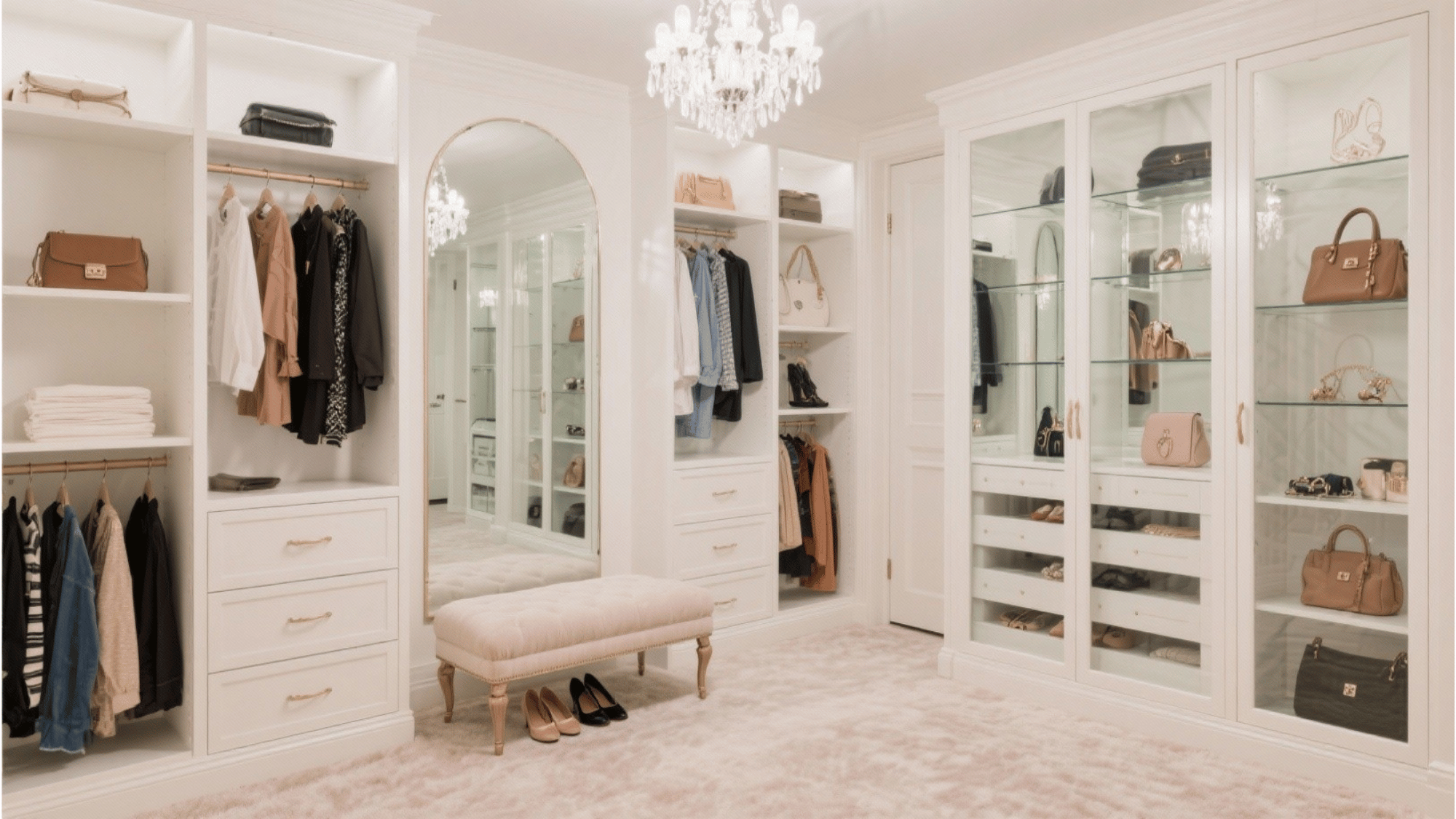 walk in closet dressing room