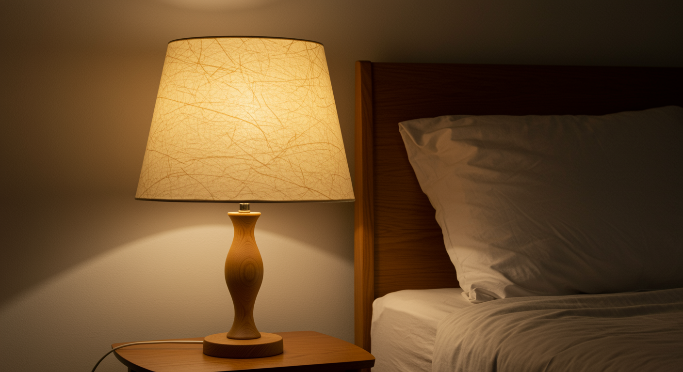 washi paper lampshade